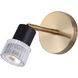 Elsee 1 Light Black/Gold Track Lighting Ceiling Light