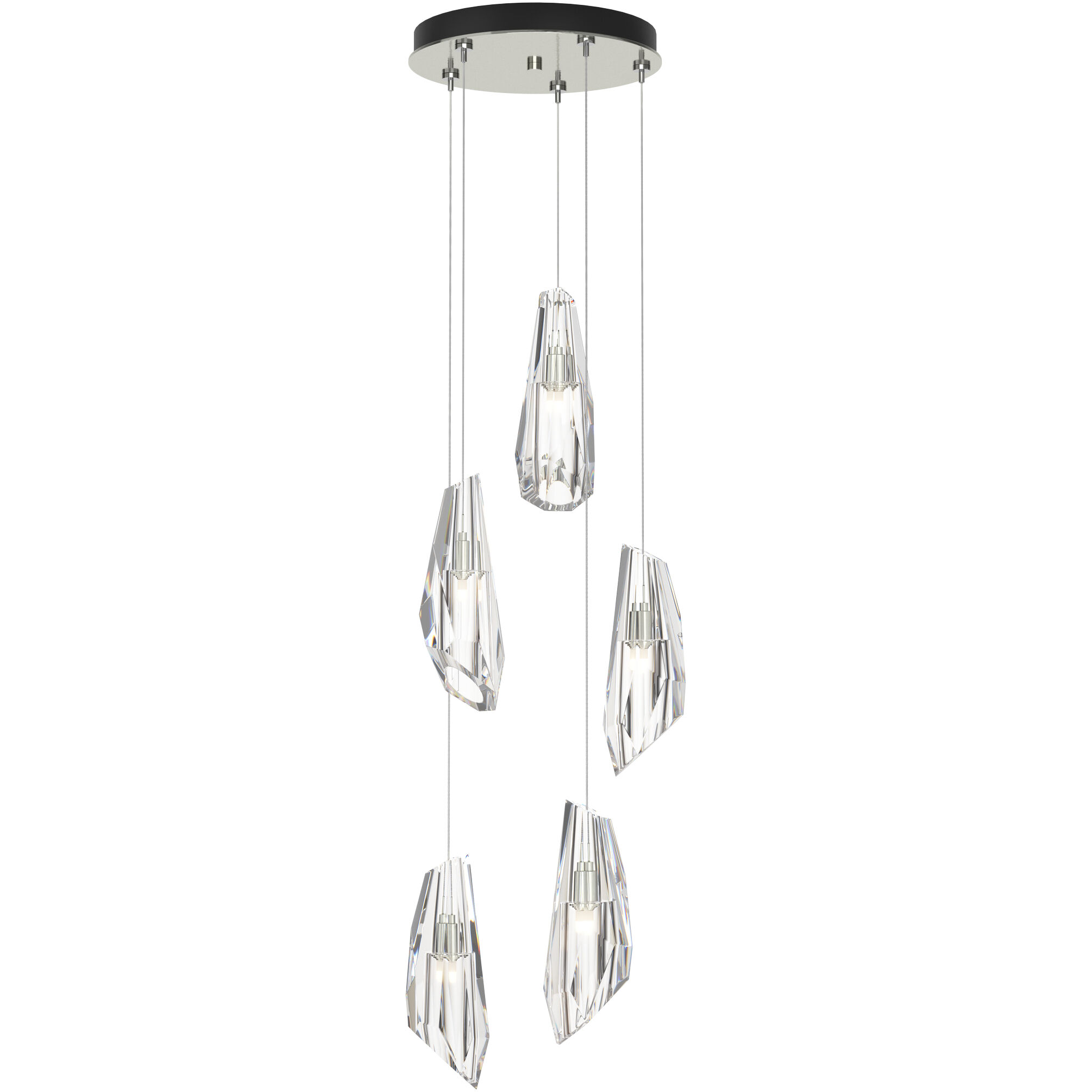 Luma 5 Light 14.5 inch Sterling Mini Pendant Ceiling Light