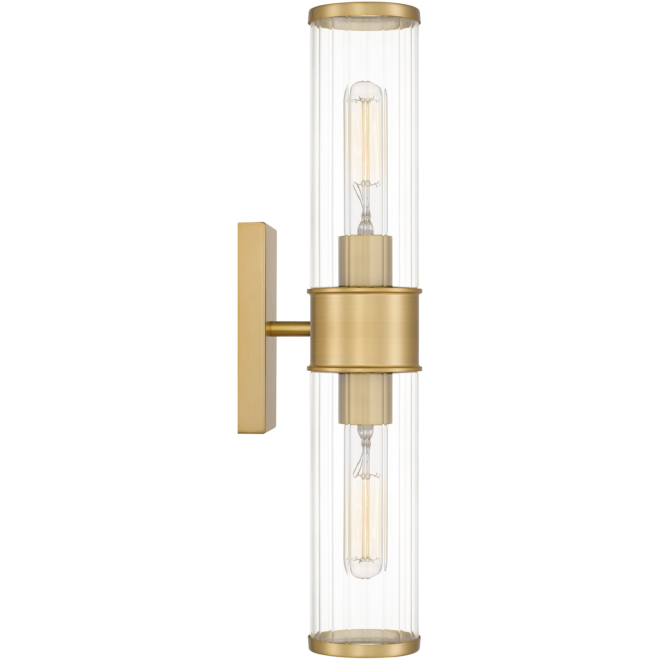 Nova Wall Sconce Wall Light in Aged Brass