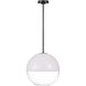 Sean Lavin Torian 1 Light 14 inch Aged Iron Pendant Ceiling Light