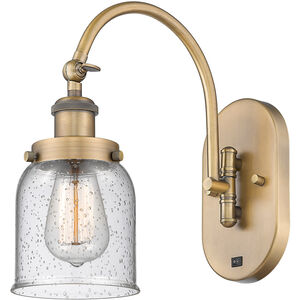 Franklin Restoration Bell LED 5 inch Brushed Brass Sconce Wall Light
