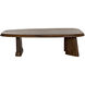 Confucius 67 X 38 inch Dark Walnut Coffee Table