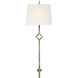 Studio VC Cranston 1 Light 13 inch Gilded Iron Sconce Wall Light in Linen, Large