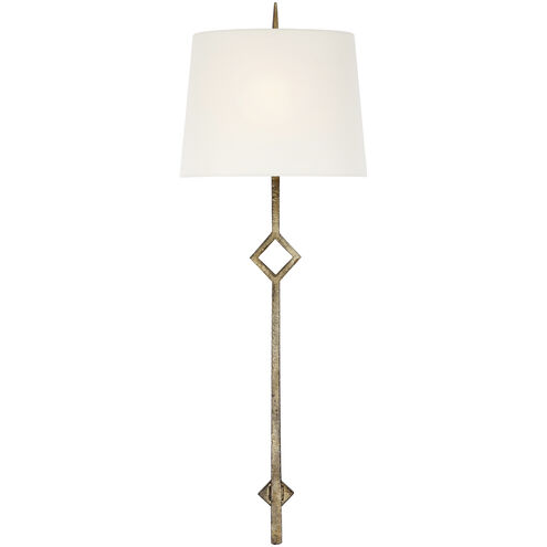 Studio VC Cranston 1 Light 13 inch Gilded Iron Sconce Wall Light in Linen, Large