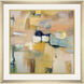 Lazy Afternoon Yellow and Blue and Green and Multi Framed Art