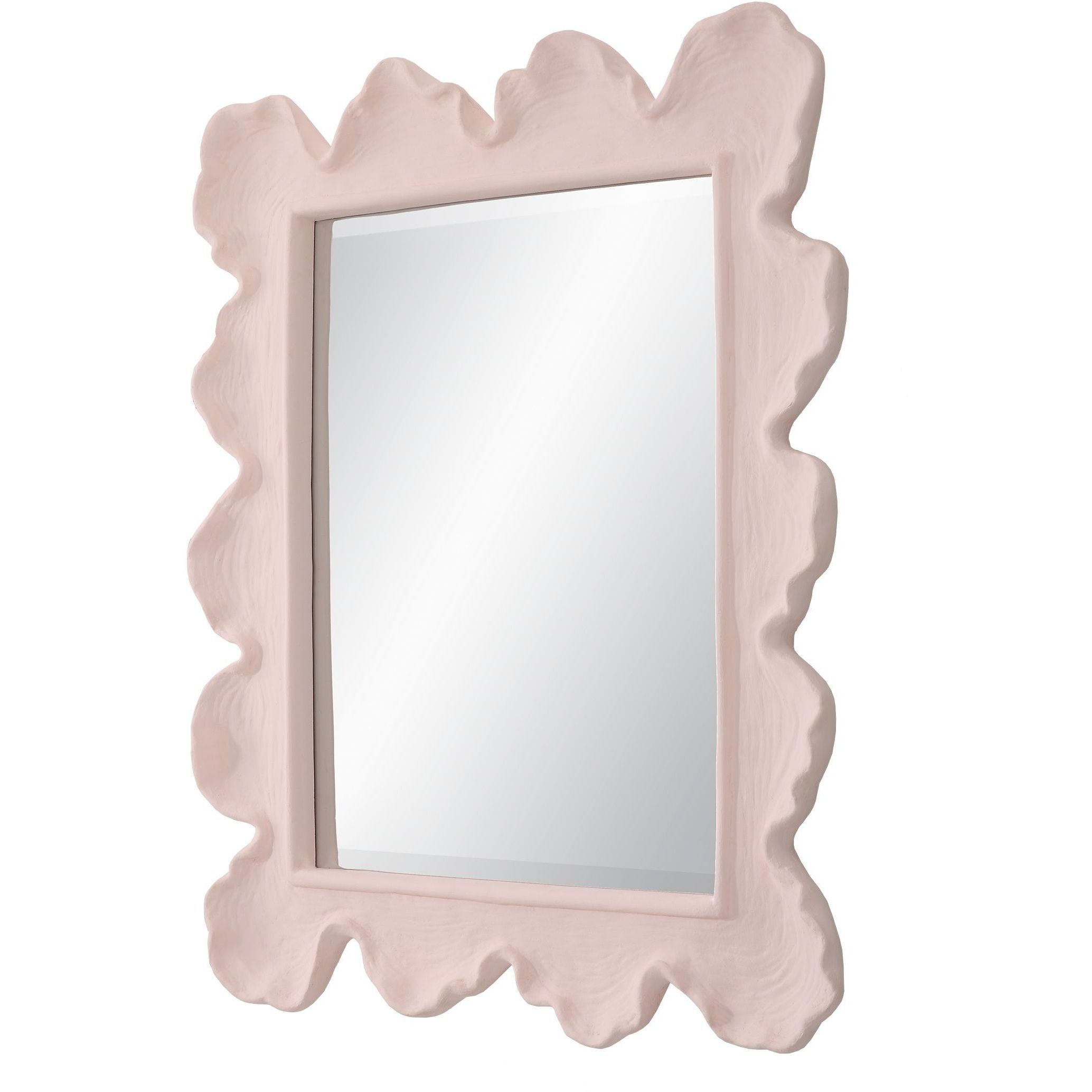 Sea 34.25 X 27.13 inch Soft Rosewater Pink Mirror