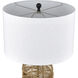 Peckham 30 inch 9 watt Natural with Dark Bronze Table Lamp Portable Light