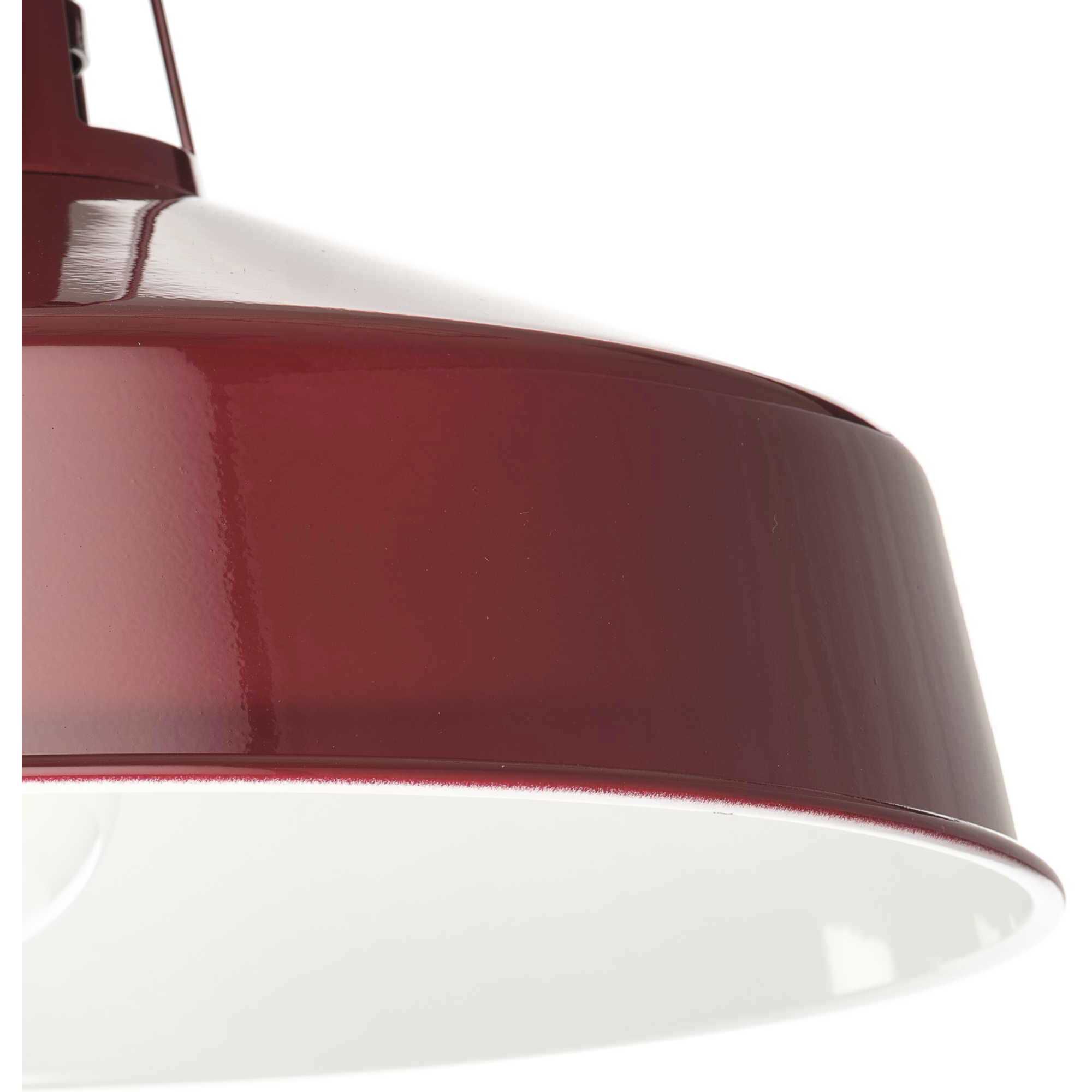 Cedar Springs 1 Light 17 inch Red Outdoor Post Lantern