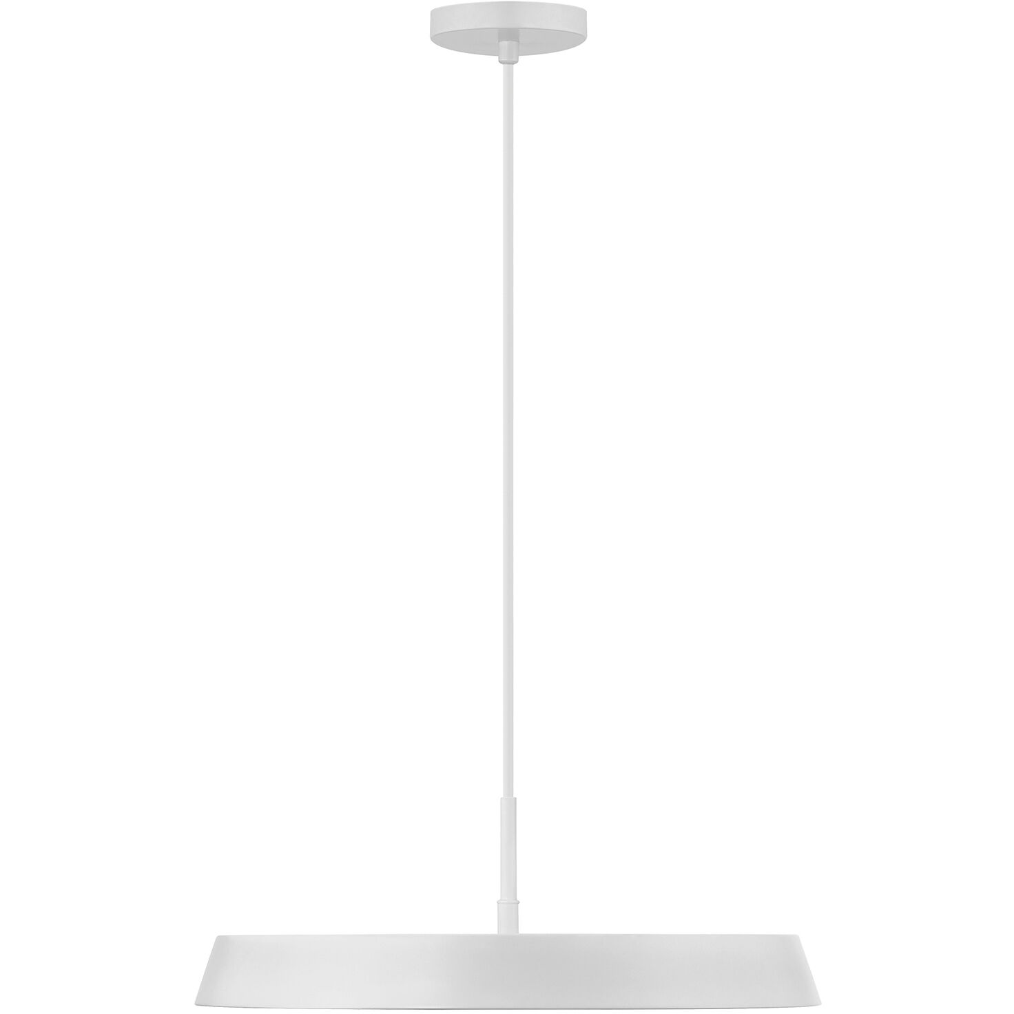Tallinn LED 18 inch Matte White and White Pendant Ceiling Light