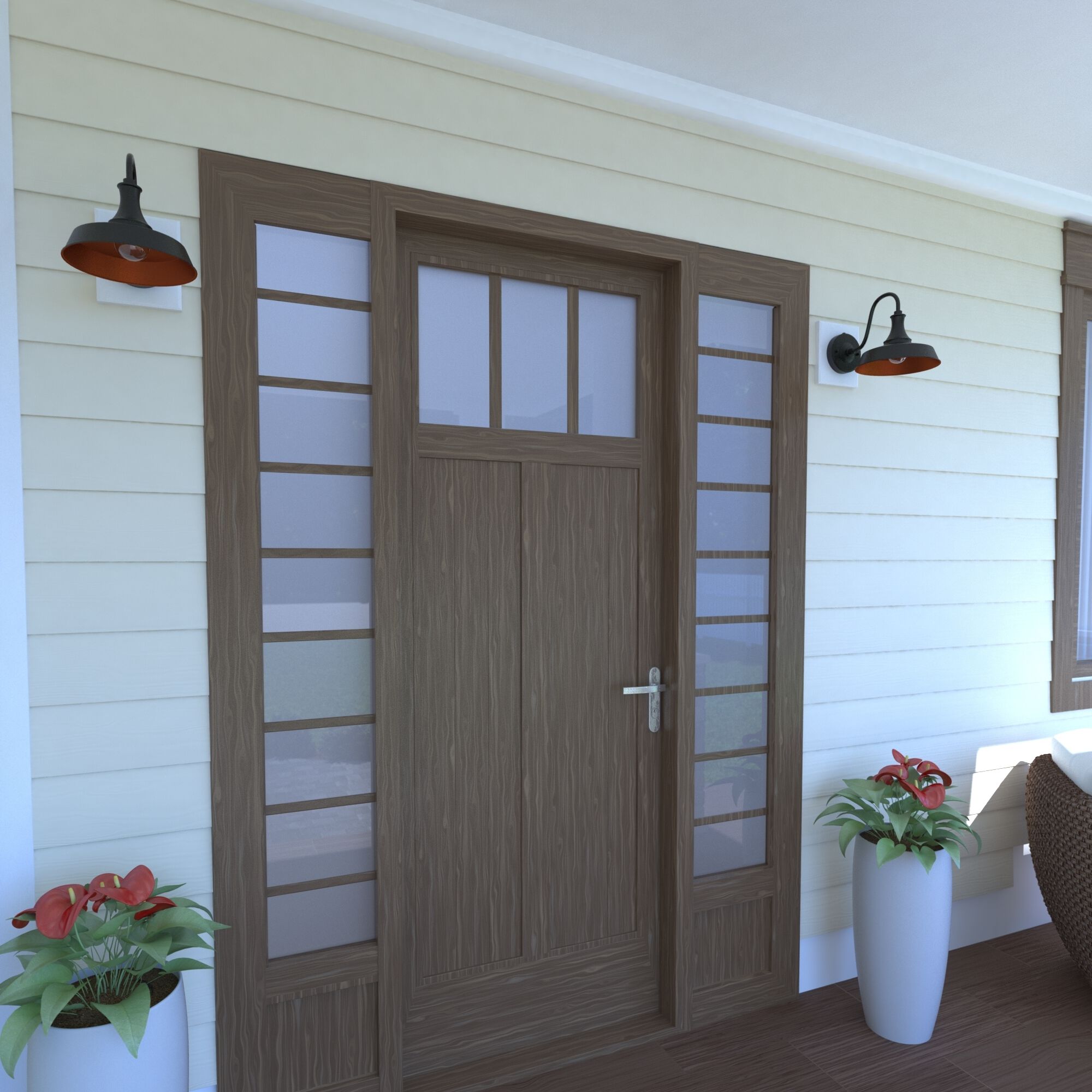 Dorado LED 9 inch Dark Bronze and Light Gold Outdoor Wall