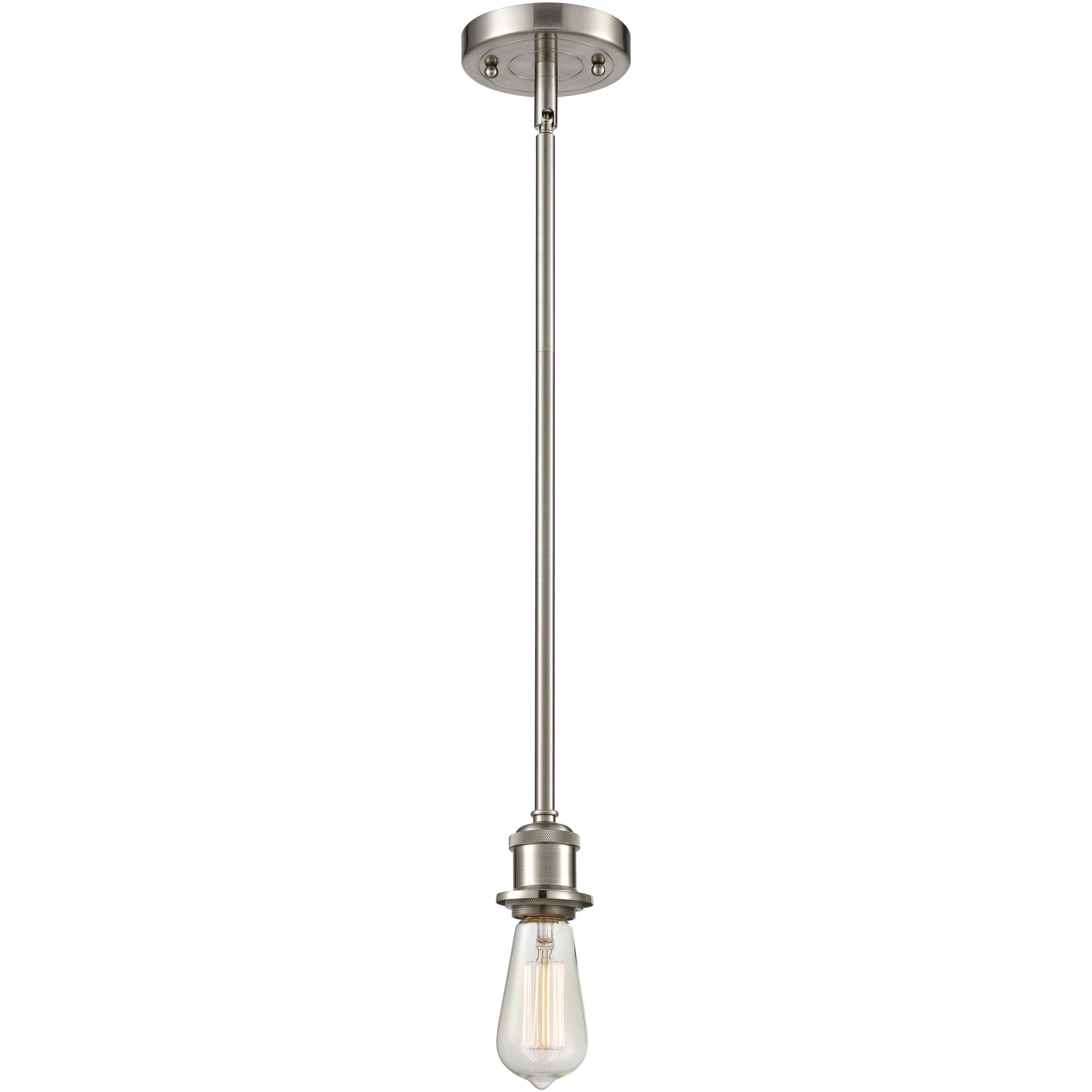 Paladin 1 Light 7.13 inch Brushed Satin Nickel Mini Pendant Ceiling Light