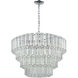 Conklin 7 Light 26 inch Polished Chrome Chandelier Ceiling Light