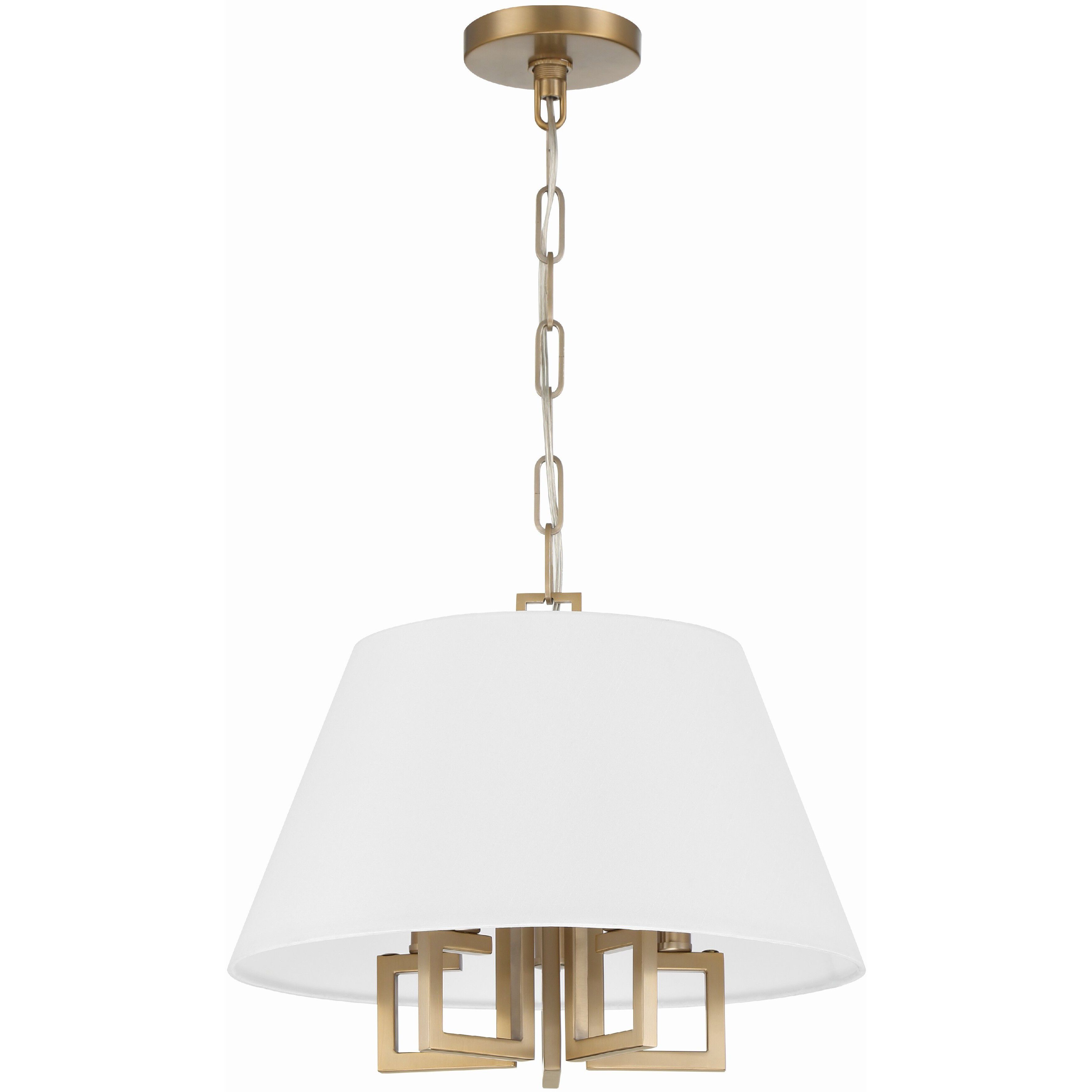 Westwood 5 Light 16 inch Vibrant Gold Chandelier Ceiling Light