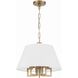 Westwood 5 Light 16 inch Vibrant Gold Chandelier Ceiling Light