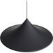 Vistara Pendant Ceiling Light in Sand Black