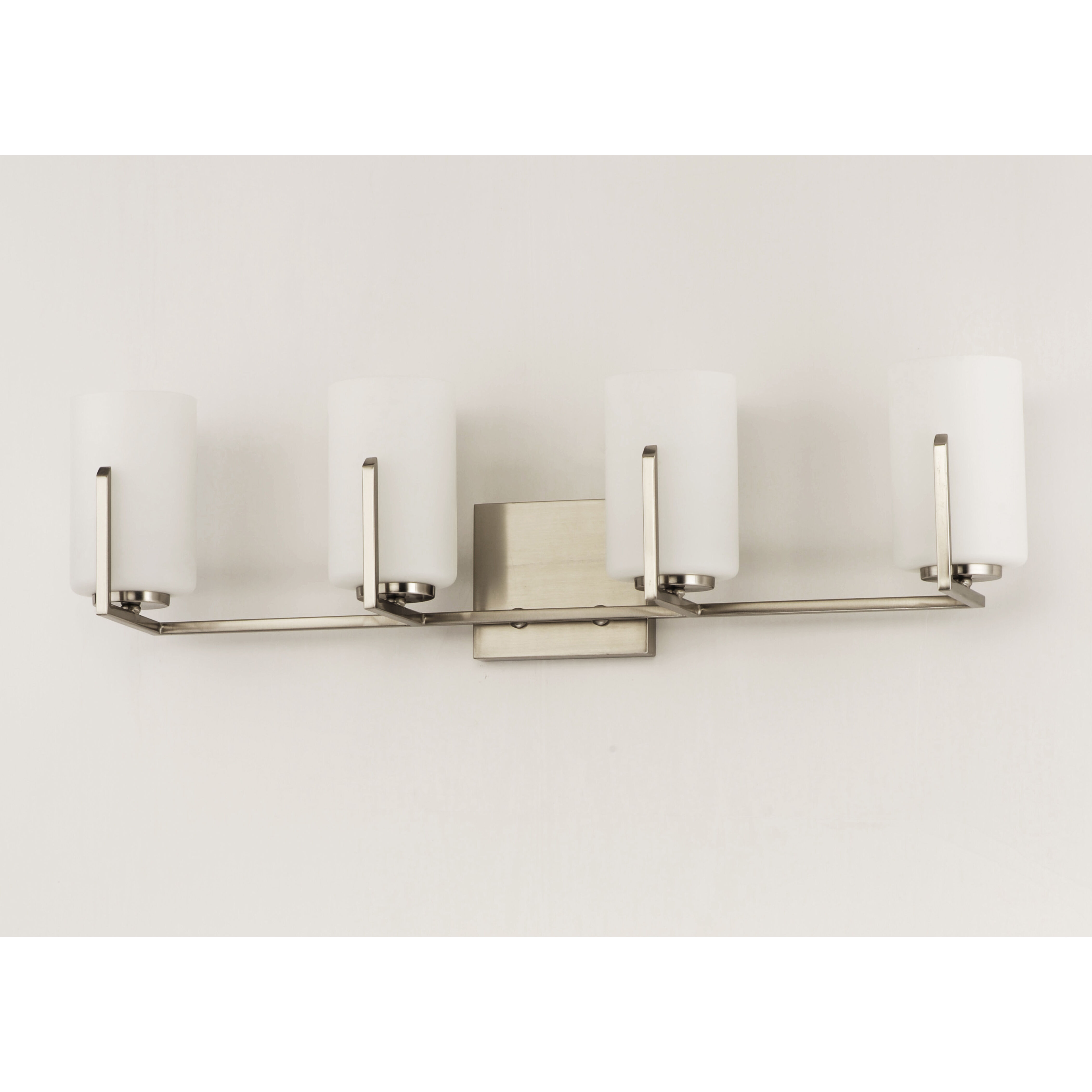 Dart 4 Light 30 inch Satin Nickel Vanity Light Wall Light