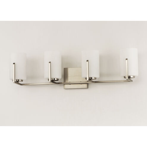 Dart 4 Light 30 inch Satin Nickel Vanity Light Wall Light