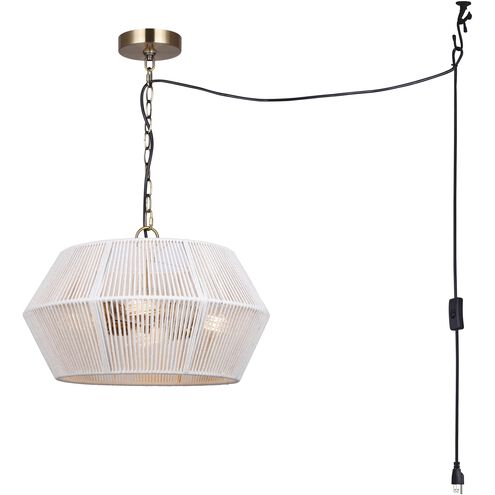 Ikaria 4 Light 17.75 inch Gold Chandelier Ceiling Light