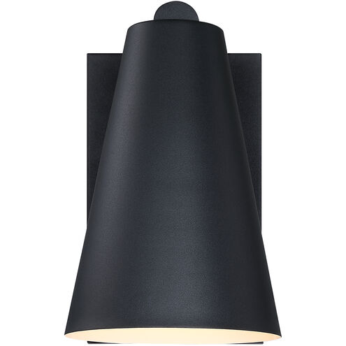 Cedar Mist 1 Light 11.75 inch Black Outdoor Wall Sconce