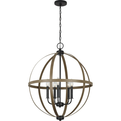 Calhoun 5 Light 24 inch Stardust Chandelier Ceiling Light