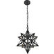 Nocturne 1 Light 16 inch Black Pendant Ceiling Light