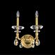 Jolivet 2 Light 14 inch Historic Brass Wall Sconce Wall Light