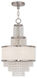 Prescott 3 Light 11.75 inch Brushed Nickel Mini Chandelier Ceiling Light