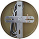 Scarlett 1 Light 8 inch Gold Pendant Ceiling Light