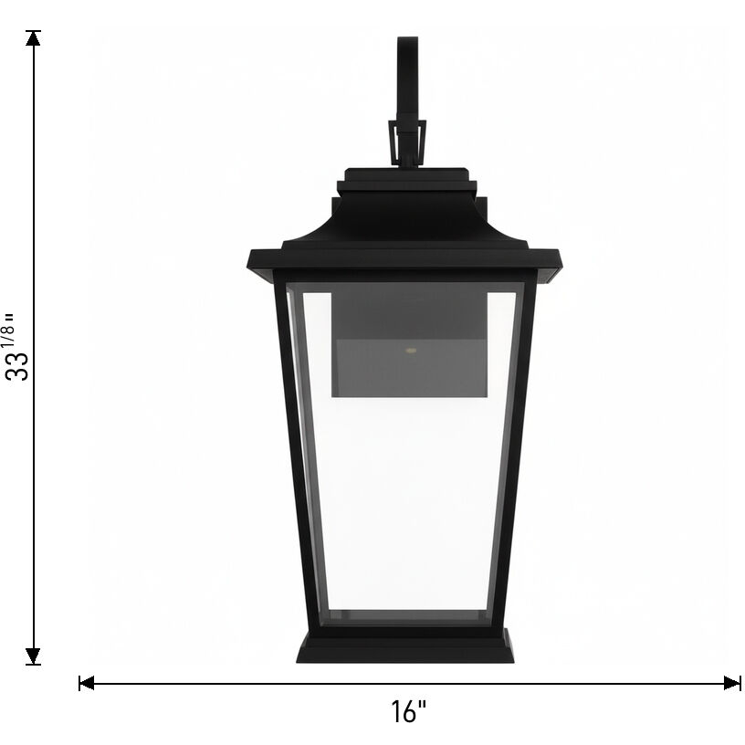 Sean Lavin Warren LED 33.13 inch Textured Black Outdoor Wall Lantern