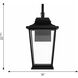 Sean Lavin Warren LED 33.13 inch Textured Black Outdoor Wall Lantern