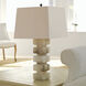 Chapman & Myers Chunky 31 inch 150.00 watt Alabaster Table Lamp Portable Light in Natural Paper