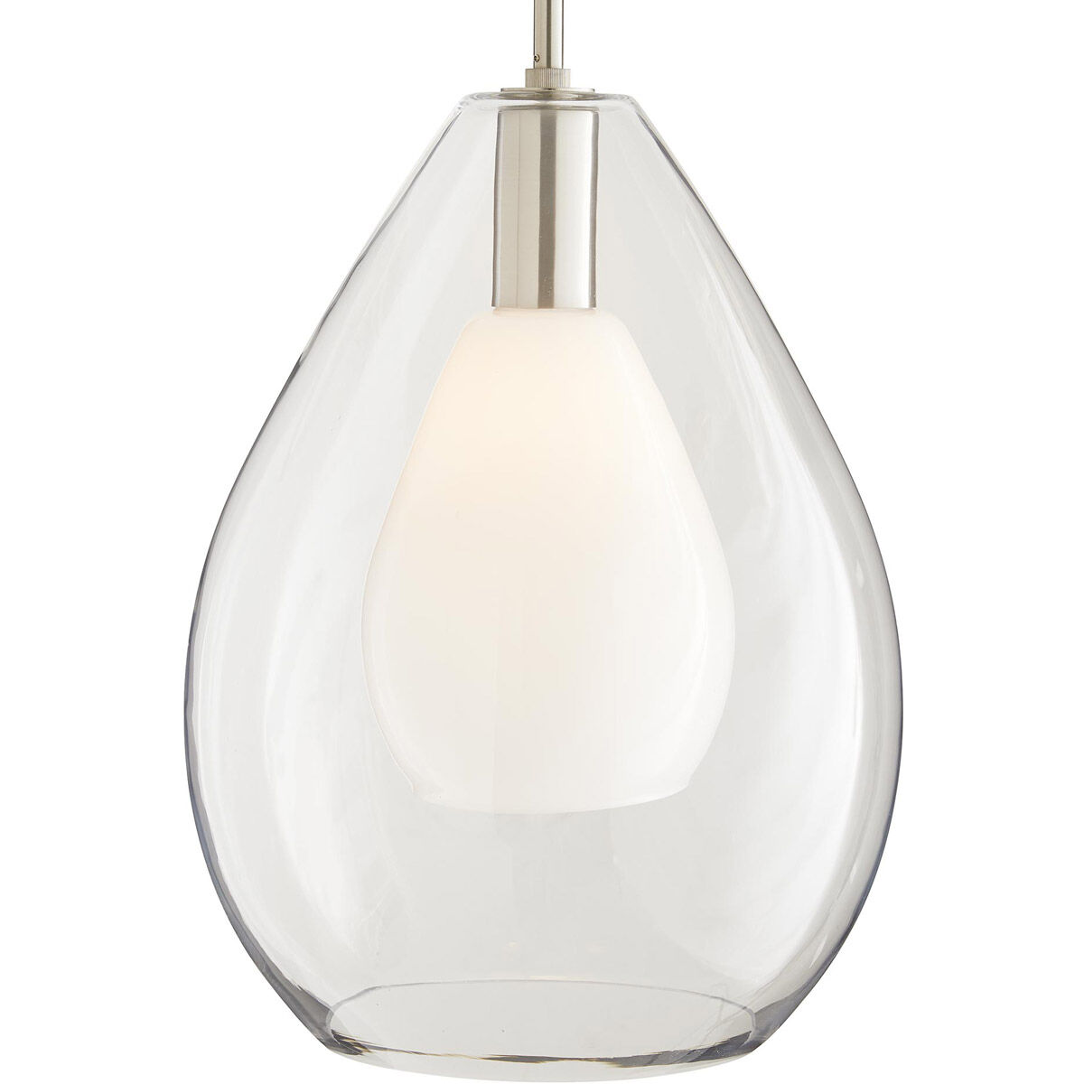 Nala 1 Light 15 inch Brushed Nickel Pendant Ceiling Light, Essential Lighting