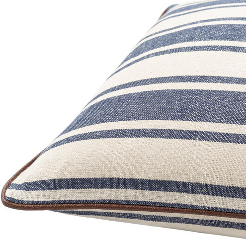 Charlize 18 inch Navy Pillow Kit in 18 x 18, Square