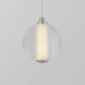 Rhythm LED 4.25 inch Polished Chrome Single Pendant Ceiling Light