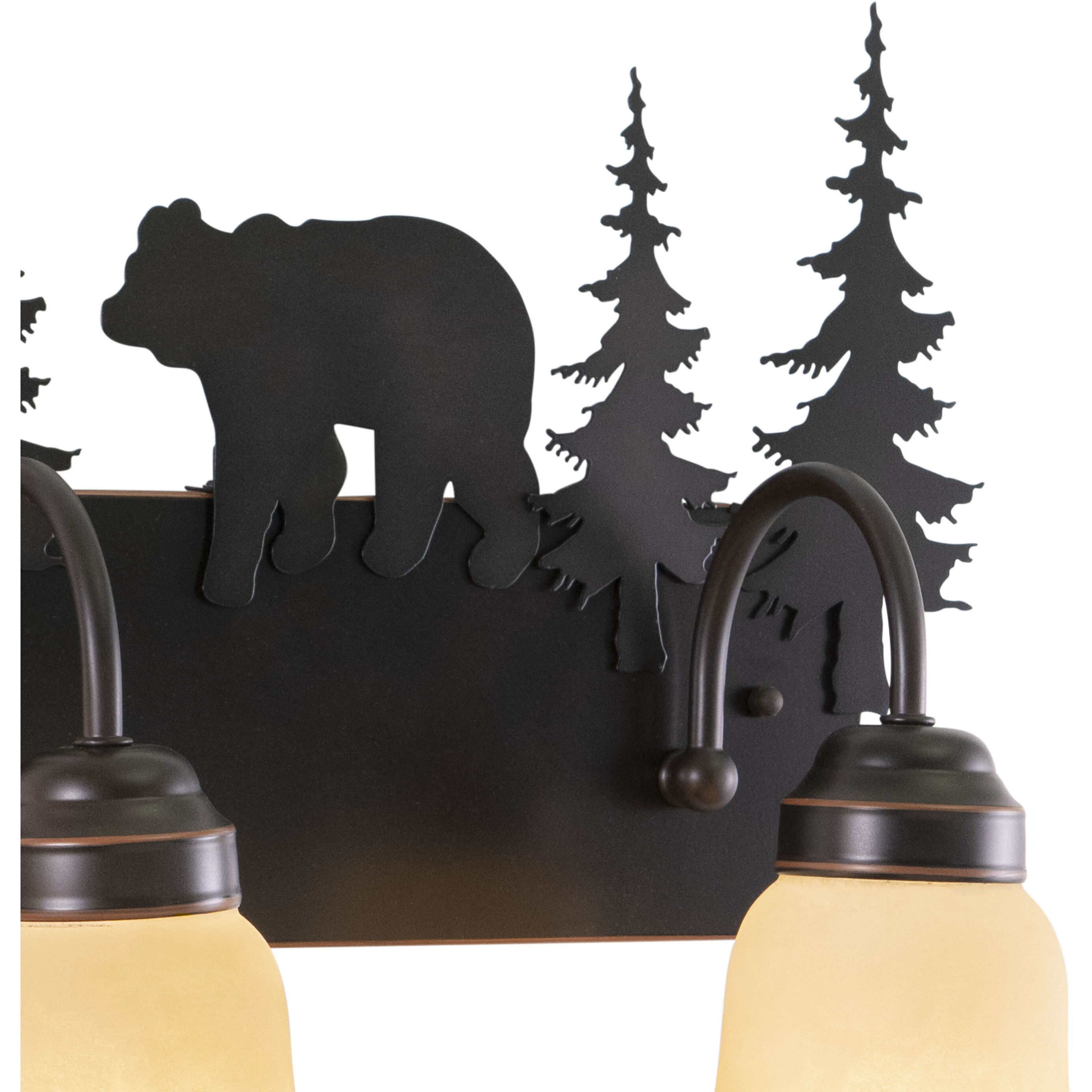 Bozeman LED 16.75 inch Burnished Bronze Bathroom Light Wall Light