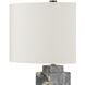 Ashlar 24 inch 100 watt Natural Table Lamp Portable Light