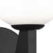 Scriben LED 4.75 inch Matte Black Wall Sconce Wall Light