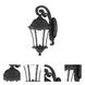 Waverly 1 Light 17 inch Matte Black Exterior Wall Mount