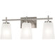 Joanna 3 Light 27 inch Satin Nickel Bath Vanity Wall Light