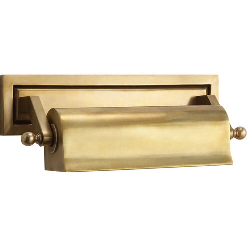 Thomas O'Brien Library 40 watt 10.75 inch Hand-Rubbed Antique Brass Picture Light Wall Light