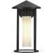 Alora Mood Tenko 1 Light 12.63 inch Black Outdoor Wall Light