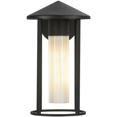 Alora Mood Tenko 1 Light 12.63 inch Black Outdoor Wall Light