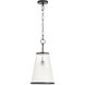 Providence 1 Light 22 inch Matte Black Pendant Ceiling Light