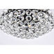 Savannah 5 Light 18 inch Black Flush Mount Ceiling Light