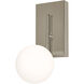 Metropolitan 1 Light 5 inch Satin Nickel Wall Sconce Wall Light