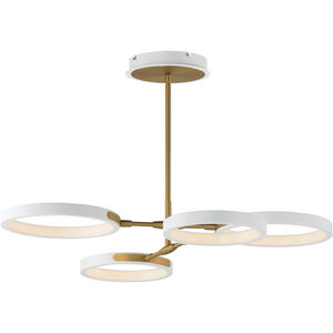 Hoopla 4 Light 33.00 inch Chandelier