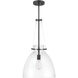 Foster 1 Light 14 inch Matte Black Pendant Ceiling Light