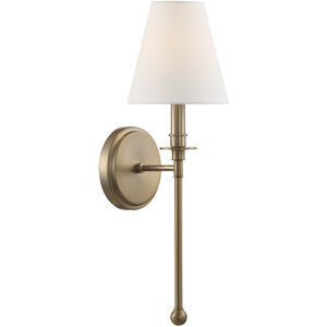 Addison 1 Light 6 inch Bronze, Gold Wall Mount Wall Light in Bronze and Gold