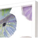 Sea Urchin Blue and Orange and Green and Multi Framed Art, The Studio