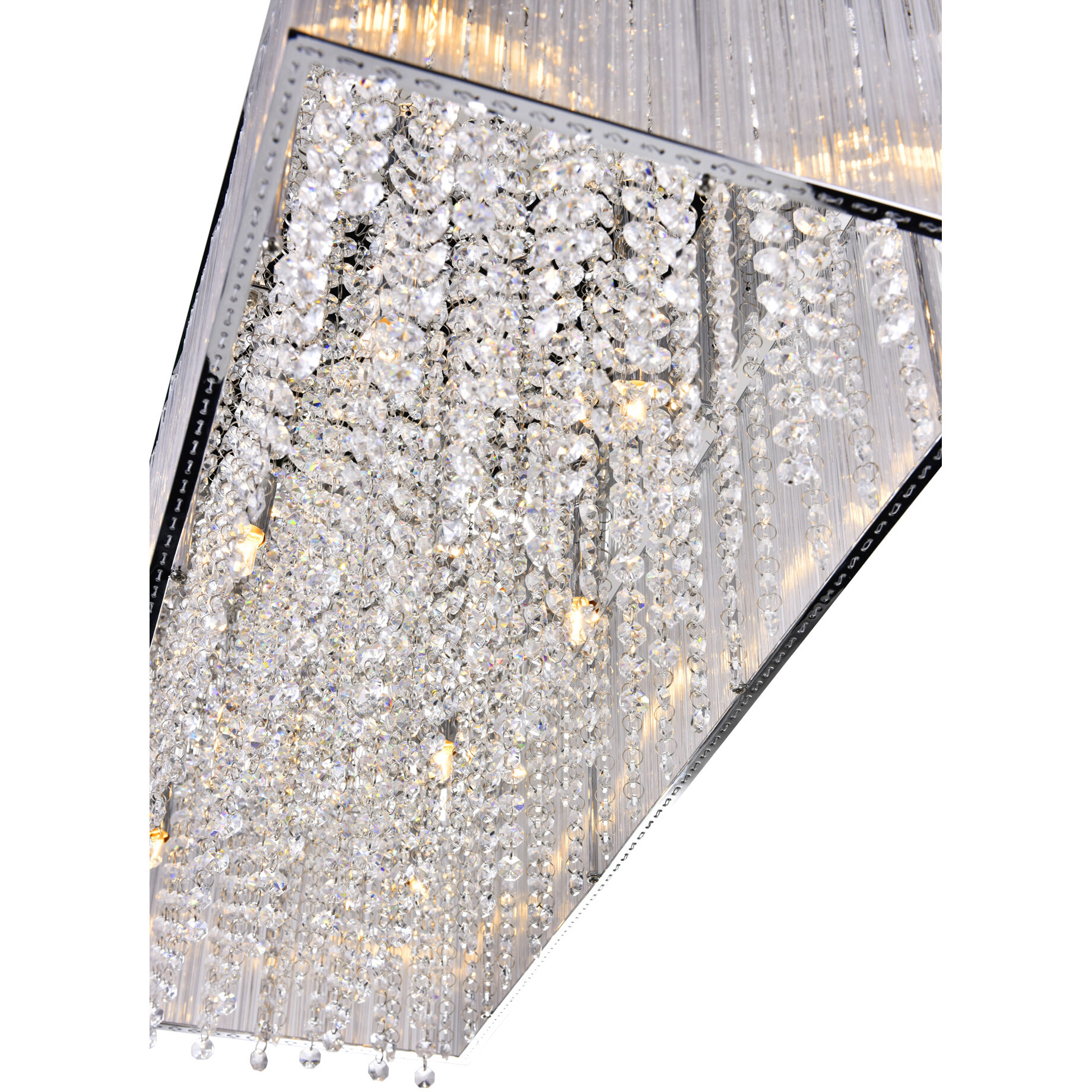 Spring Morning 10 Light 32 inch Chrome Island/Pool Table Light Ceiling Light